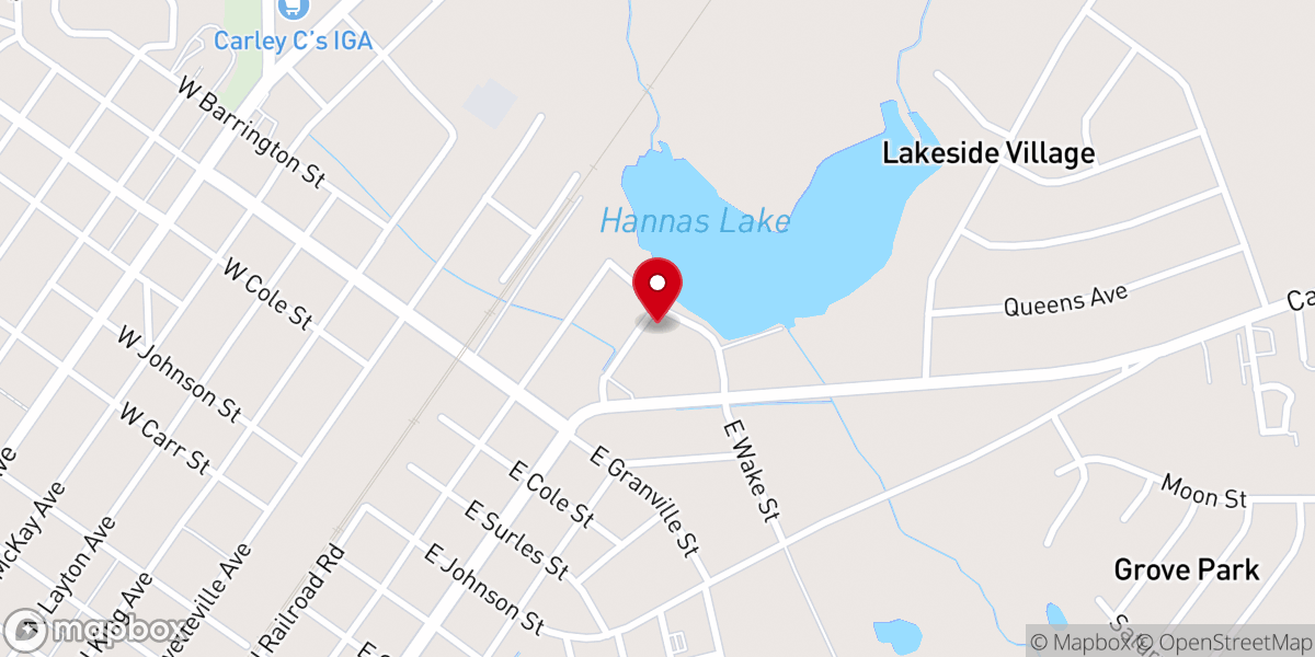 Map showing location of Covenant Ministry International Church