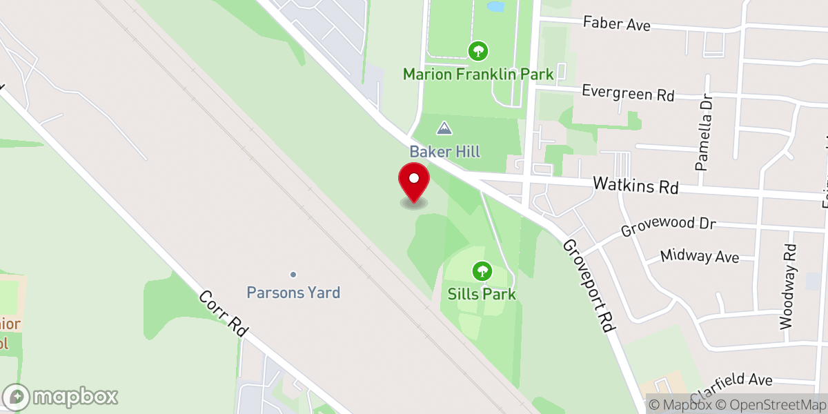 Map showing location of Genesis of Good Samaritans Ministries Inc