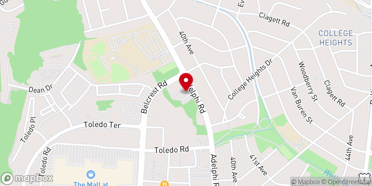 Map showing location of Congregations United
