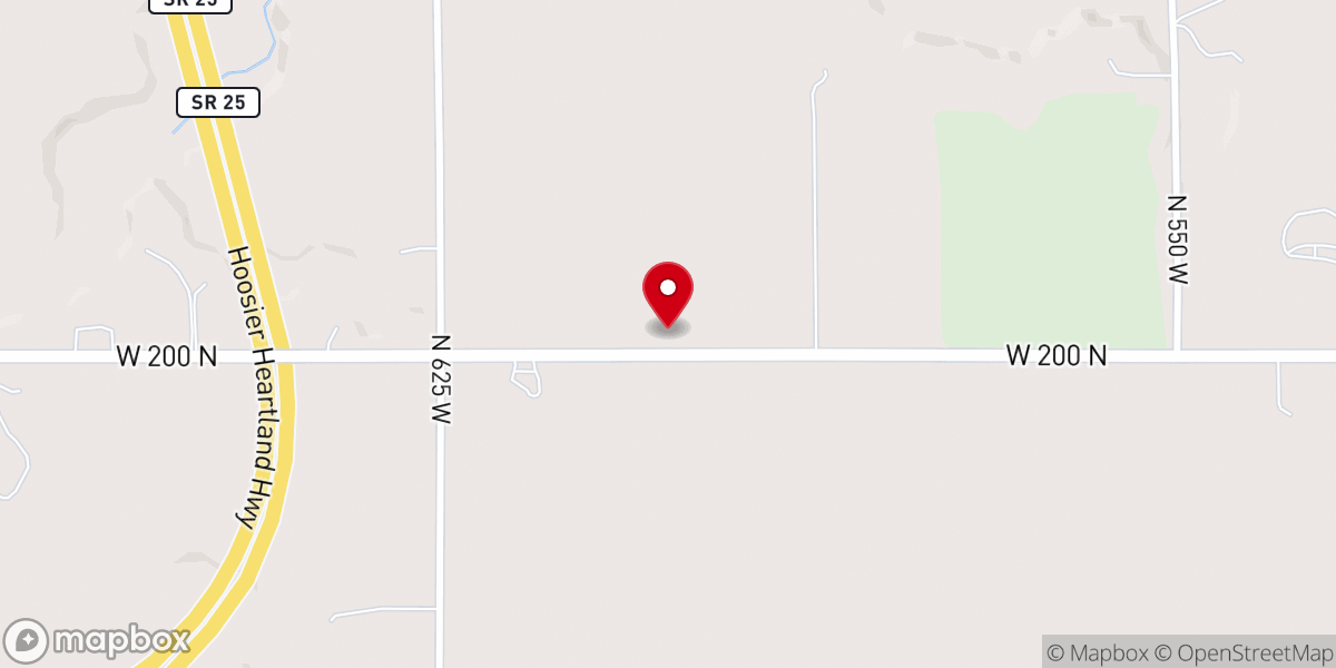 Map showing location of Pine Grove Missionary Baptist Church