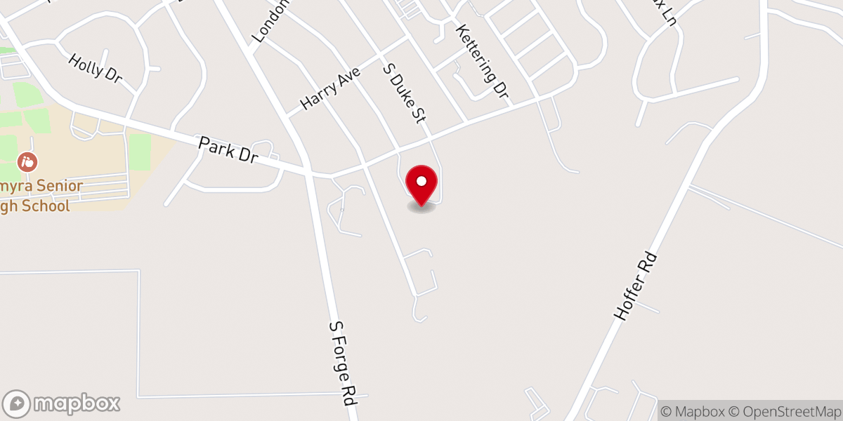 Map showing location of GracePoint Evangelical Free Church