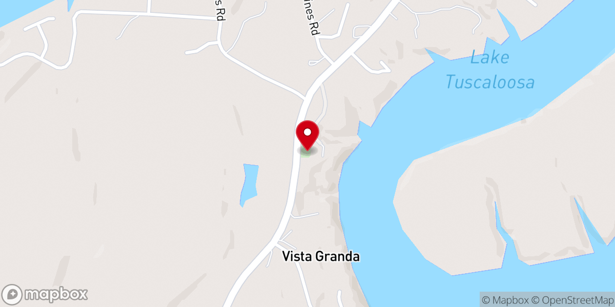 Map showing location of Macedonia United Methodist Church