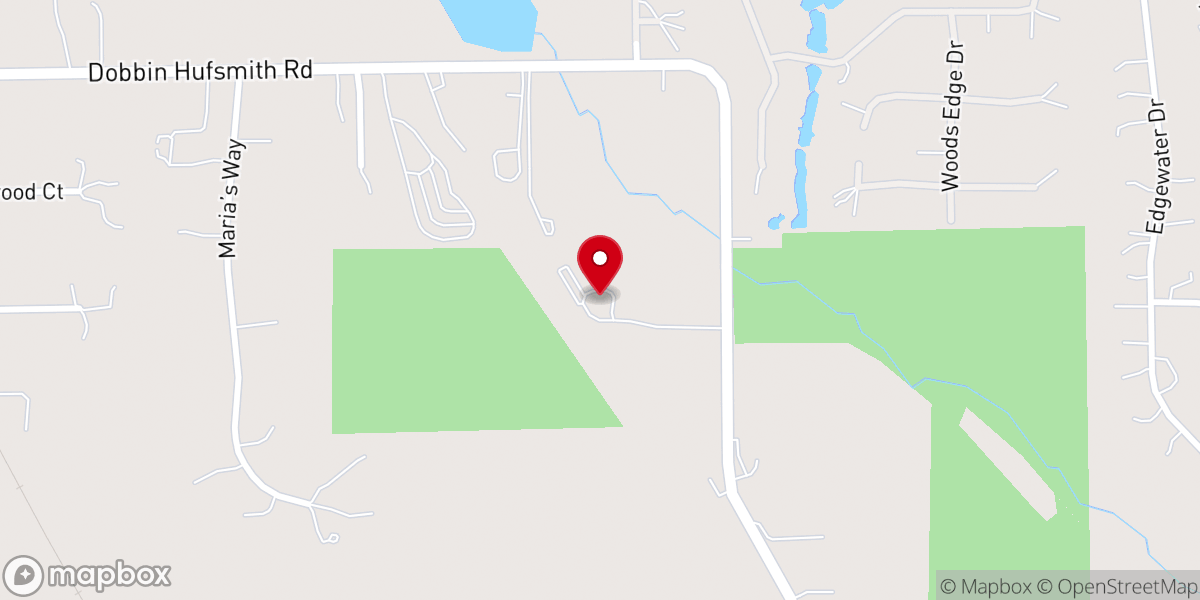 Map showing location of Magnolia Meadows