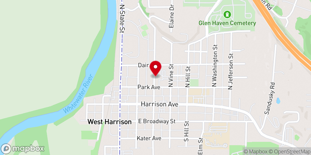 Map showing location of Legacy Christian Church, Church Office