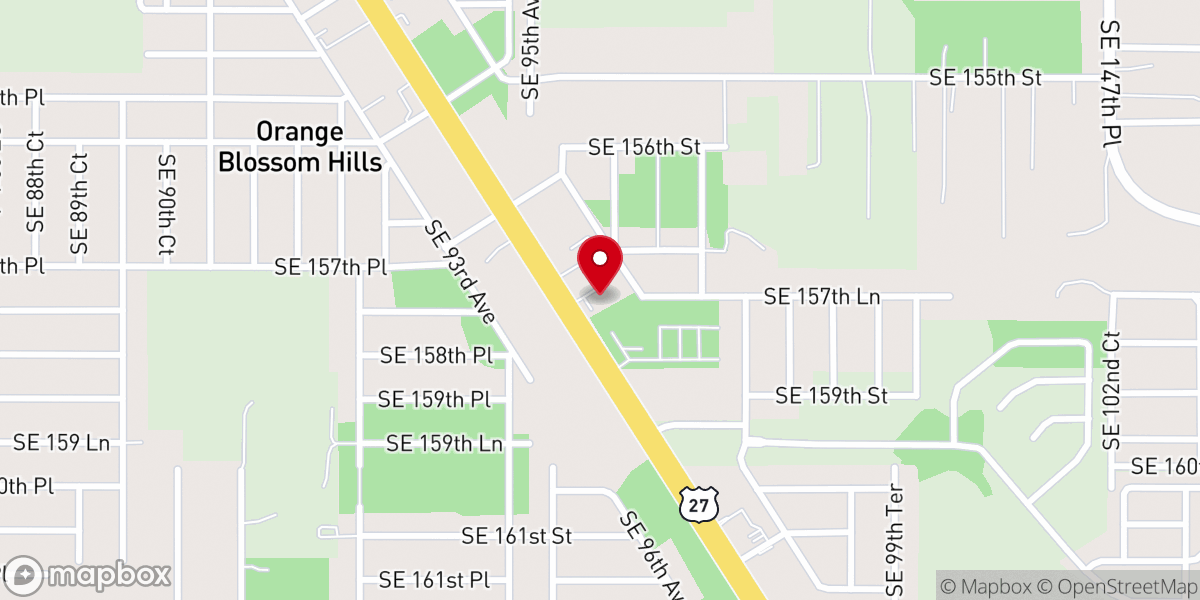 Map showing location of Love INC (Love In the Name of Christ)