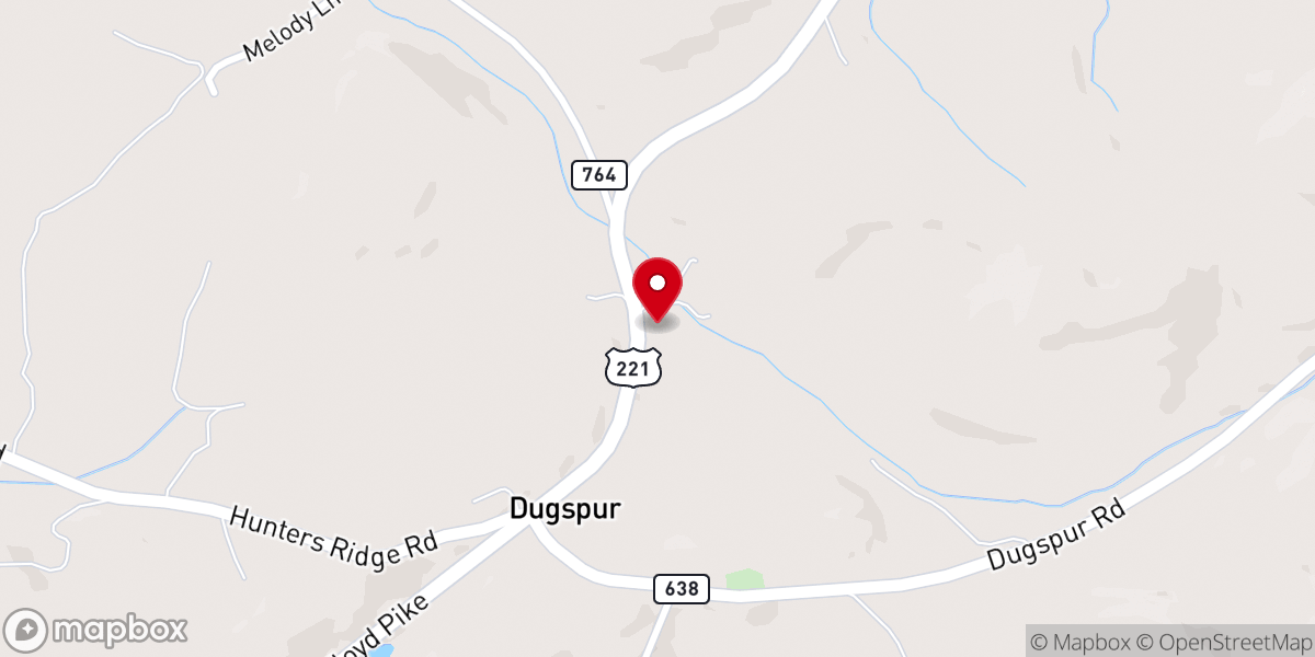 Map showing location of Living Word Outreach