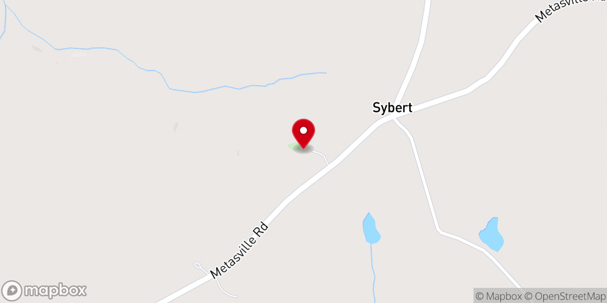 Map showing location of St. Luke Missionary Baptist Church