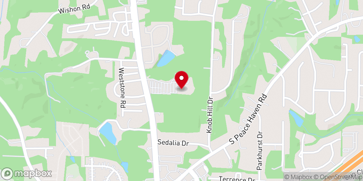 Map showing location of Impact Preparatory Christian Academy
