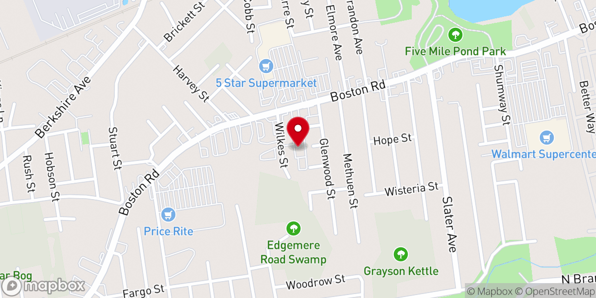 Map showing location of Iglesia De Dios Pentecostal IDDP