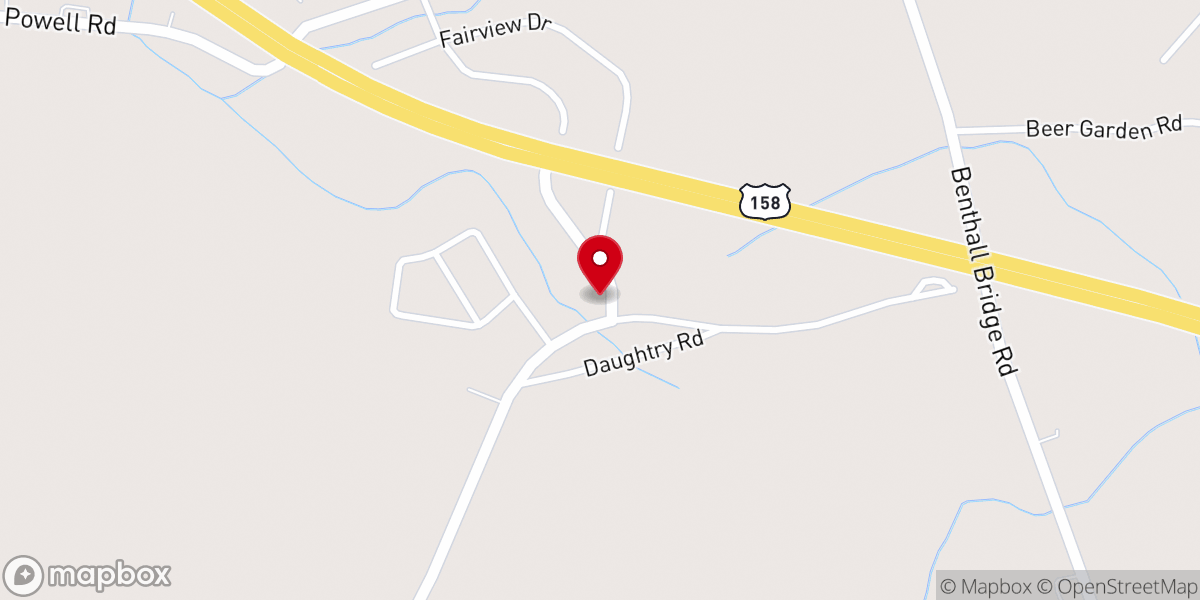 Map showing location of Murfreesboro Seventh-day Adventist Church