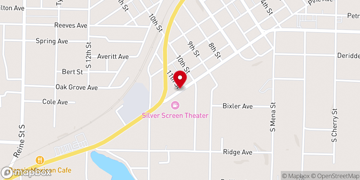 Map showing location of Covenant of Life Church