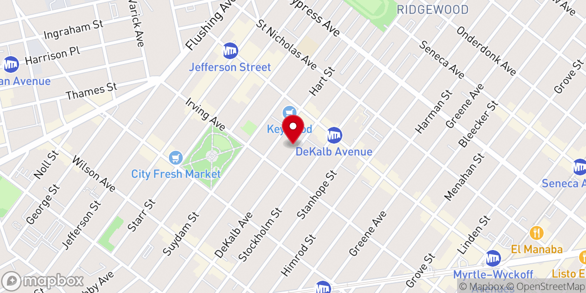 Map showing location of Haven Cycles