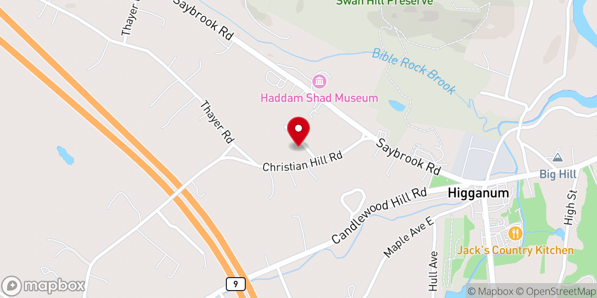 Map showing location of South United Methodist Church