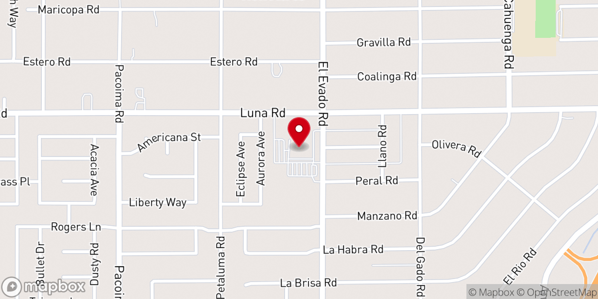 Map showing location of Holy Innocents Catholic Church