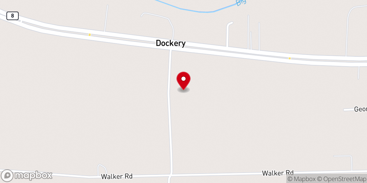 Map showing location of True Light Church