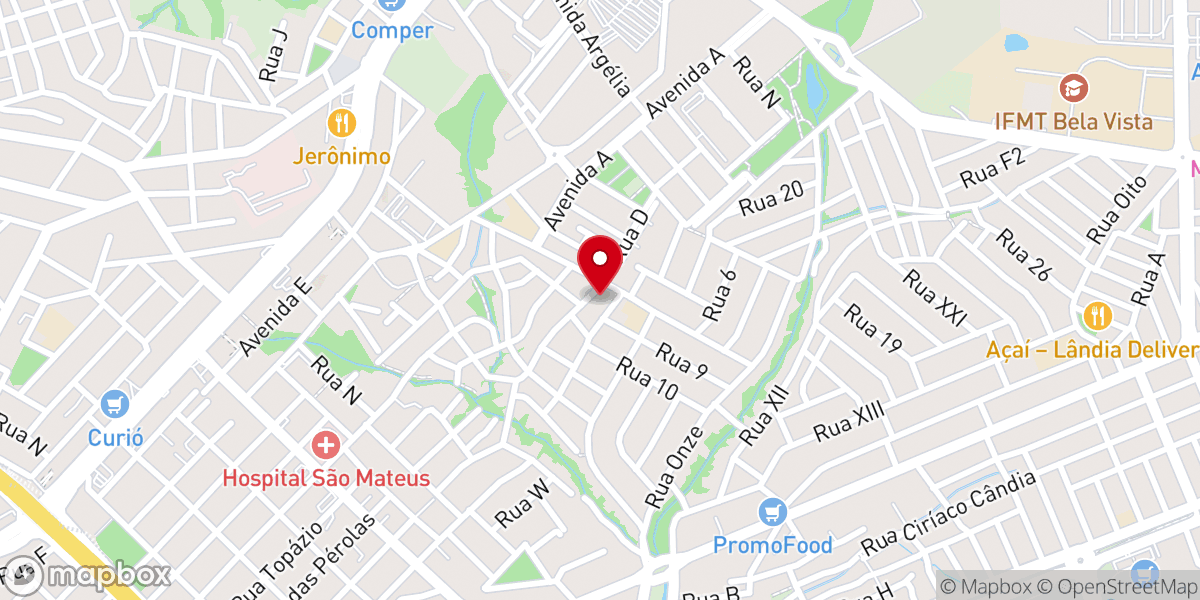 Map showing location of Igreja Evangélica Assembleia De Deus Sub-Sede Jardim Das Oliveiras