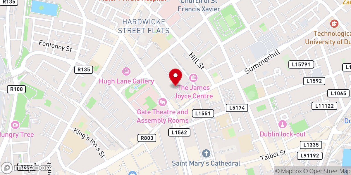 Map showing location of Assembly Of God Ireland Ministry Dublin