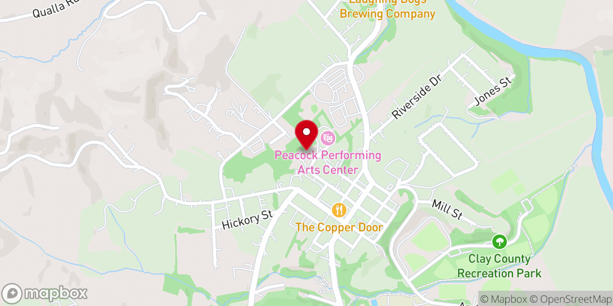 Map showing location of Chatuge Family Practice