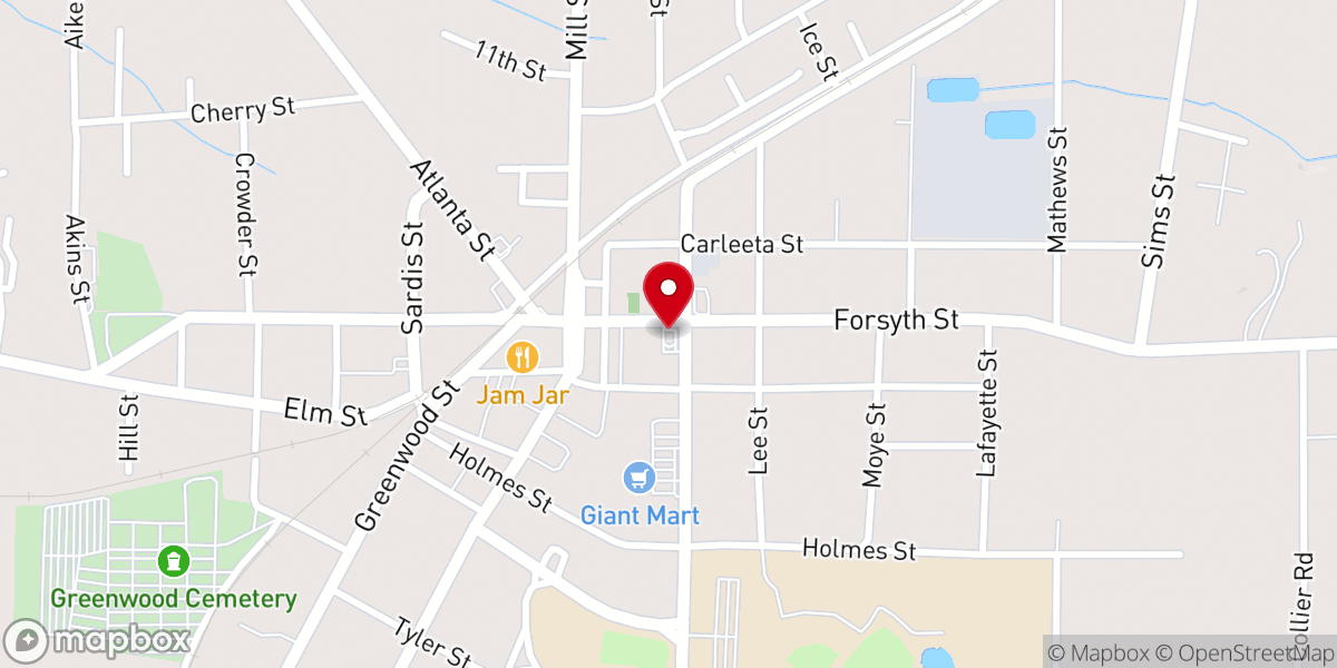 Map showing location of Big chic