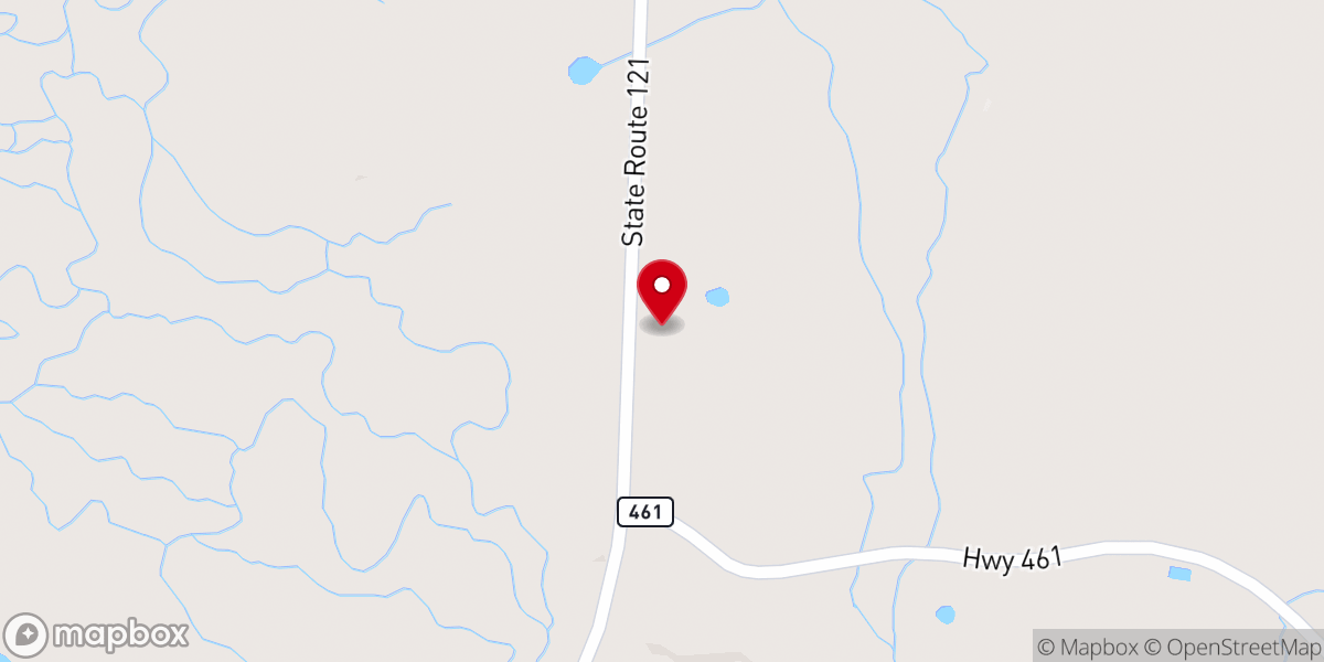 Map showing location of Victory Pentecostal Church