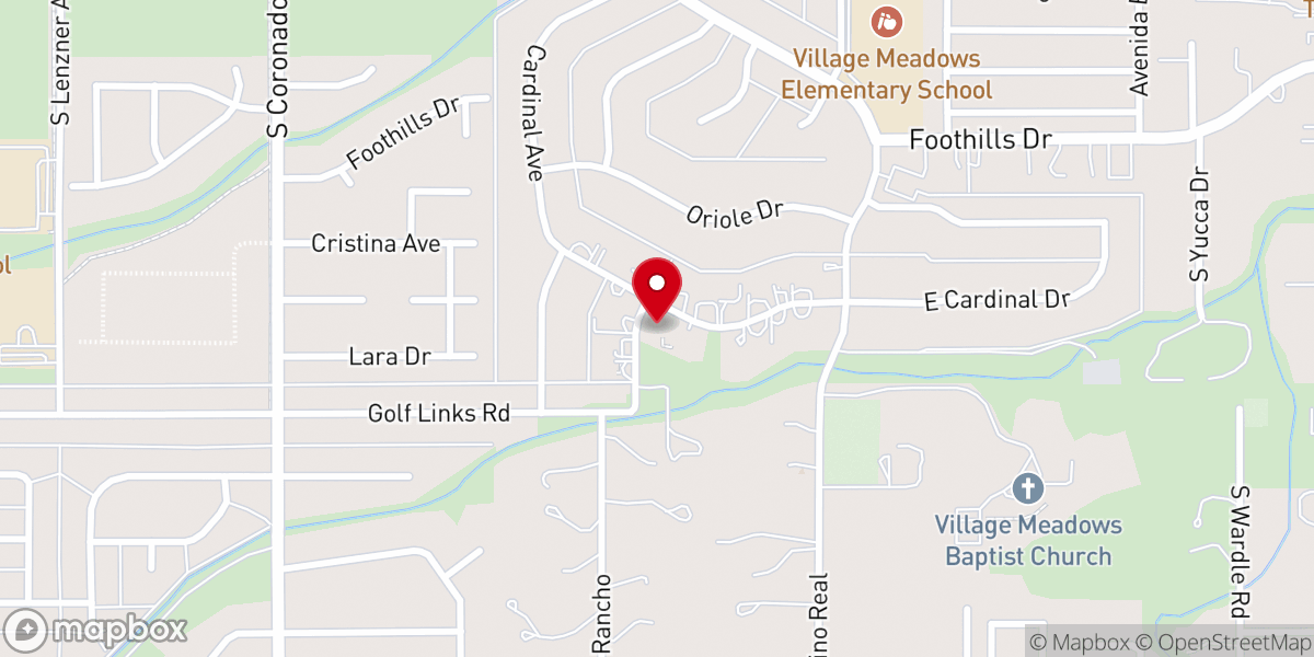 Map showing location of New Testament Christian Church