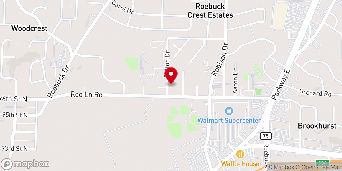 Map showing location of Grace Tabernacle Apostolic Church
