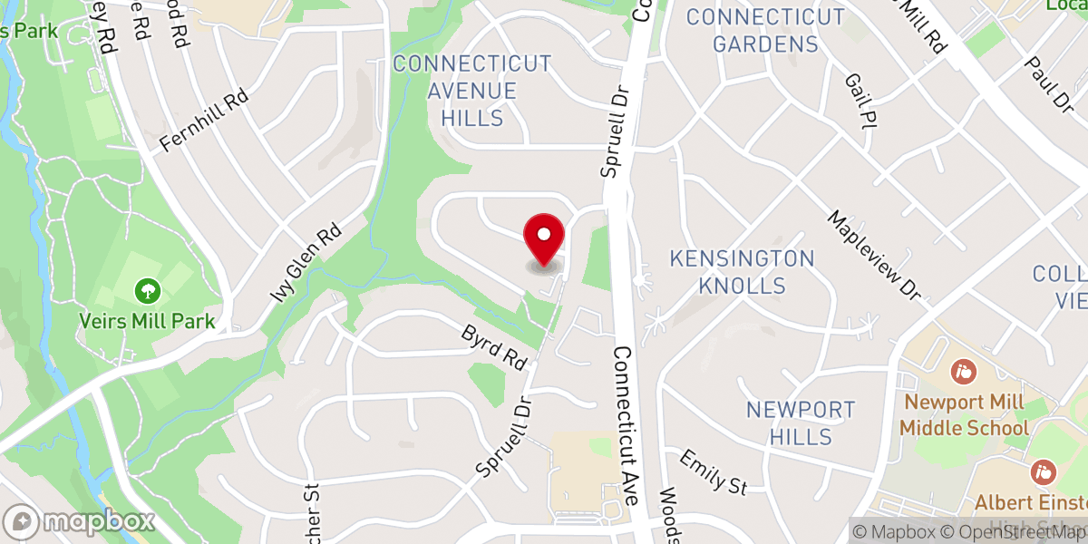 Map showing location of Greater Grace Community Church