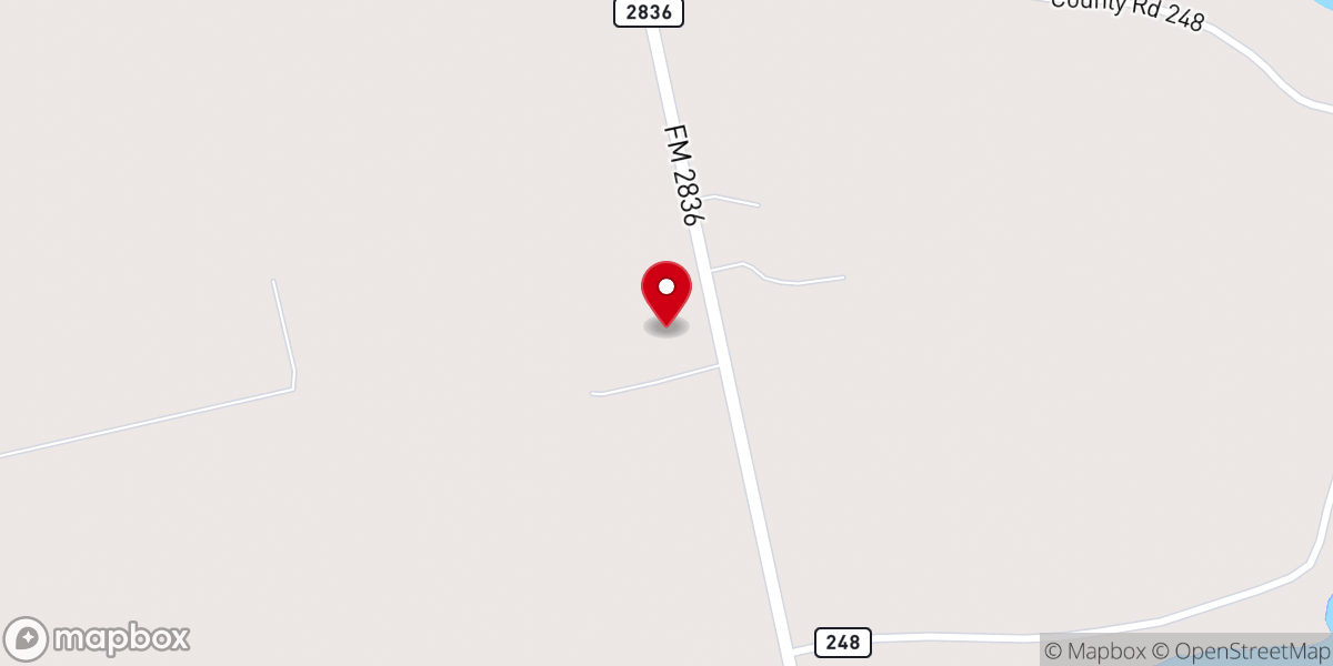 Map showing location of Christian Fellowship Church
