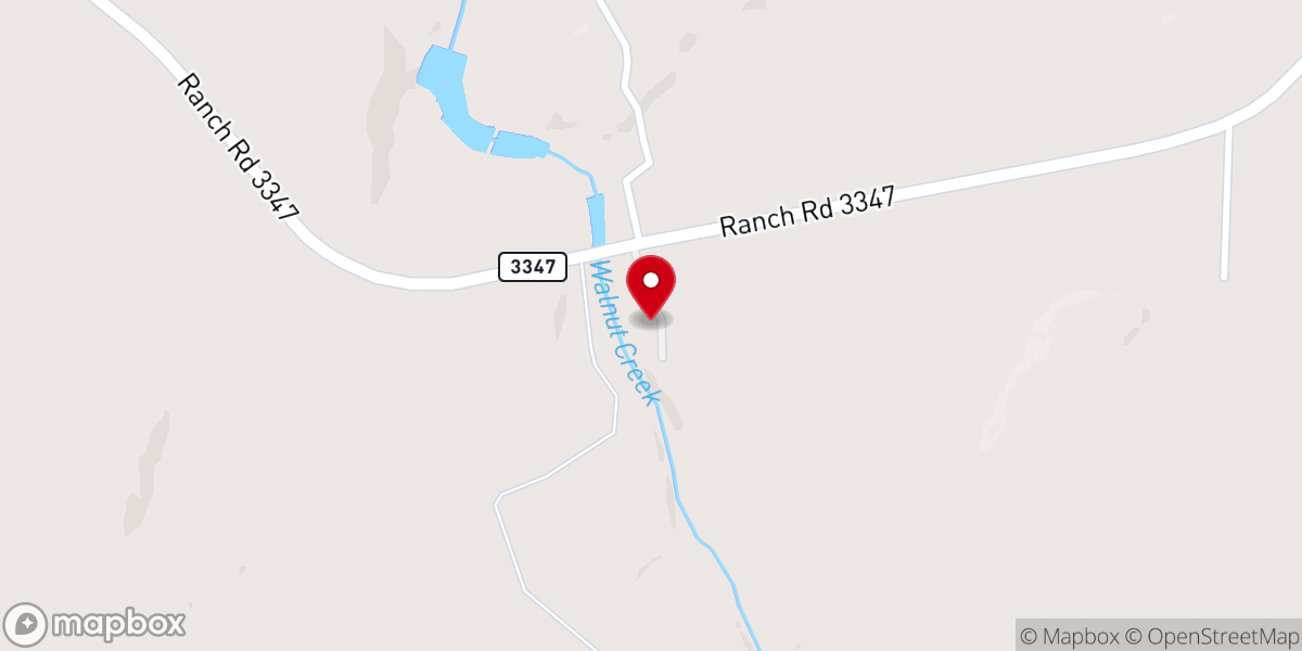 Map showing location of Walnut Methodist Church