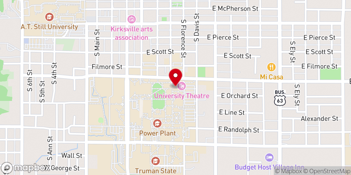 Map showing location of Ophelia Parrish