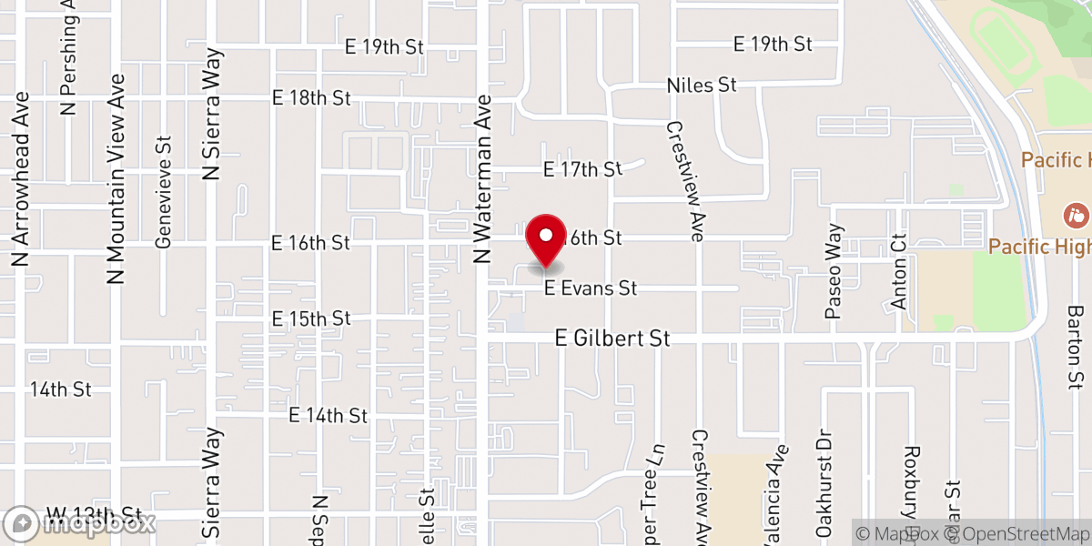 Map showing location of Christian and Missionary Church