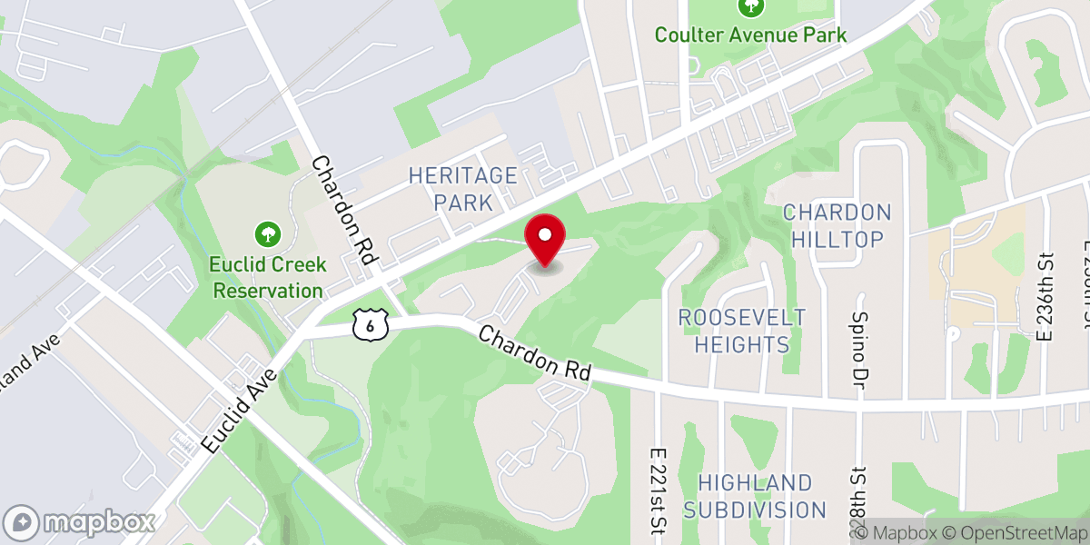 Map showing location of Our Lady of Lourdes Shrine
