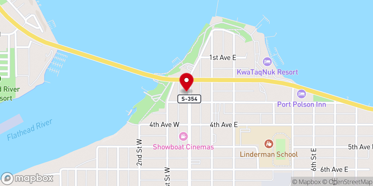 Map showing location of Whistle Bake Shop