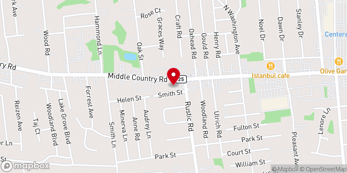 Map showing location of Iglesia Cristiana Vida Nueva