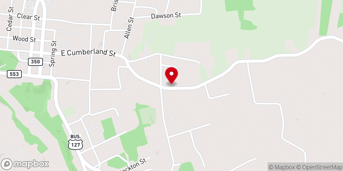Map showing location of First Apostlic Pentecostal Church of Albany