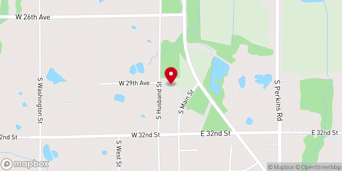 Map showing location of Stillwater Reformed Presbyterian Church