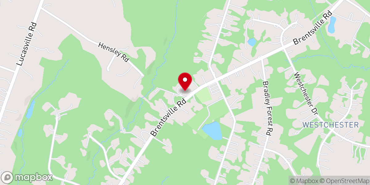 Map showing location of Calvary Chapel of Manassas