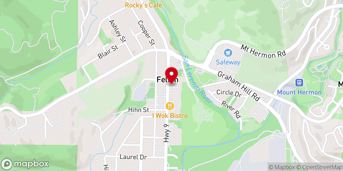 Map showing location of St Lawrence Academy