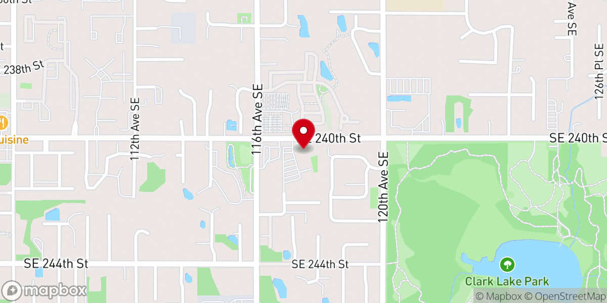 Map showing location of First Christian Church of Kent