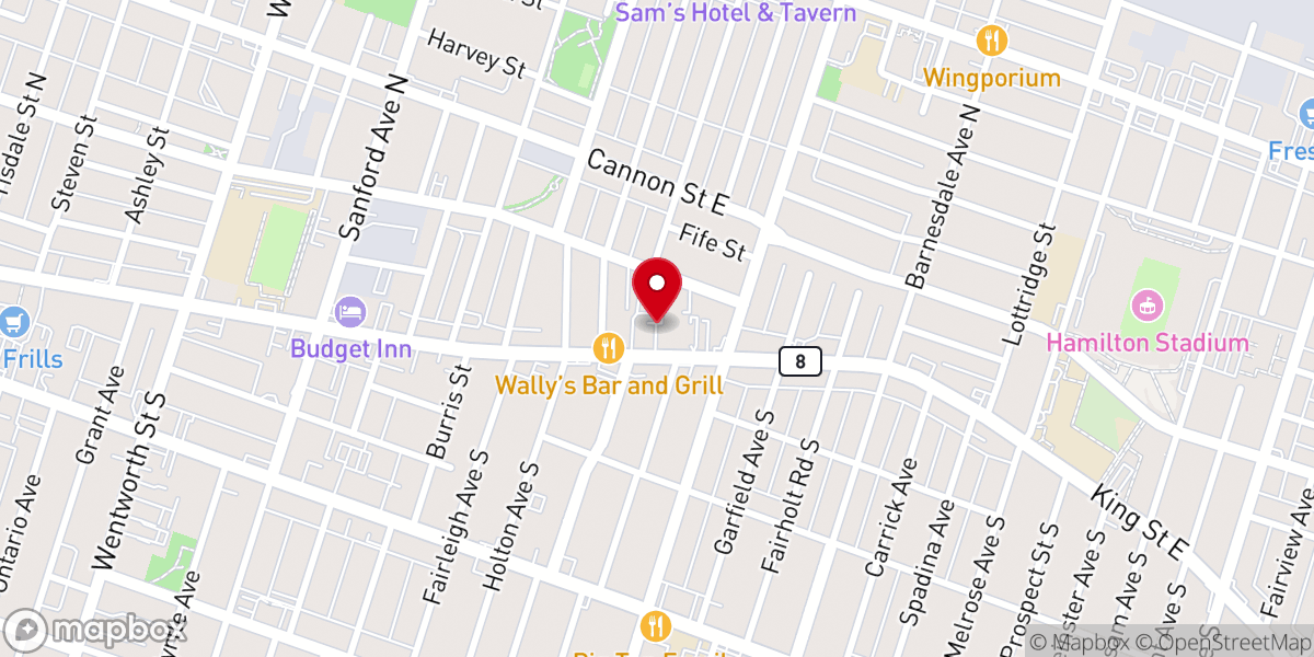 Map showing location of Lifepoint United Pentecostal Church