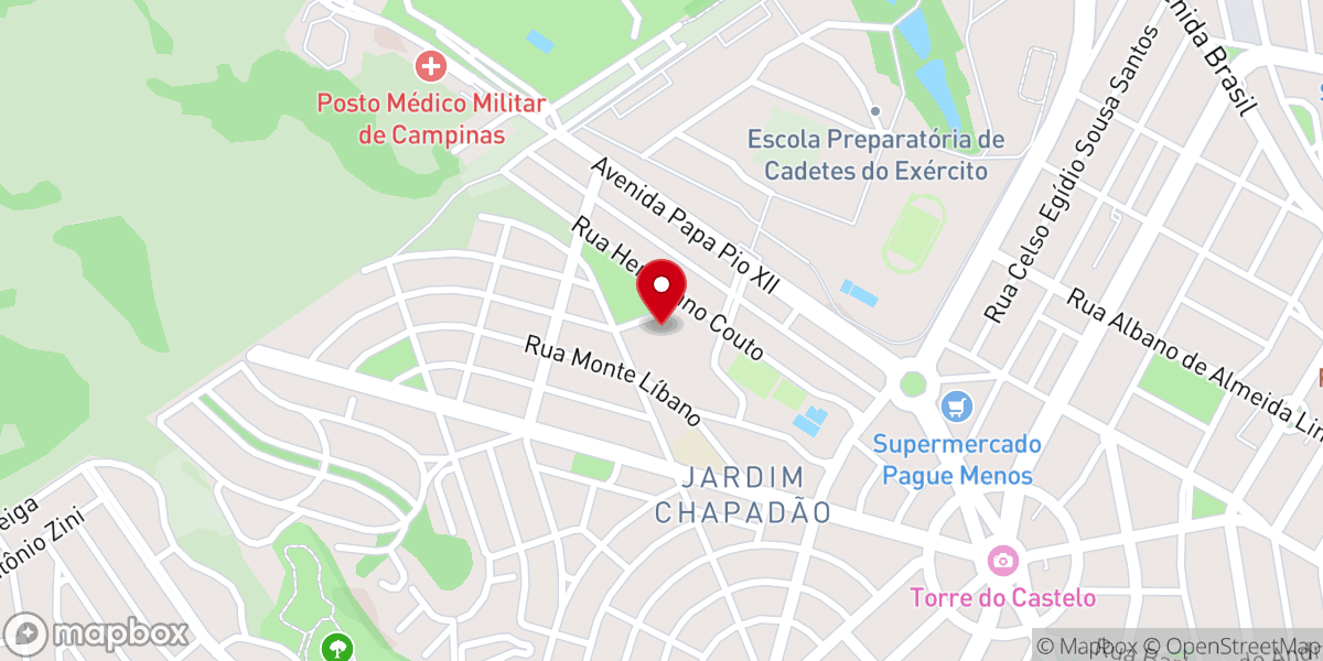 Map showing location of Jesus Te Ama