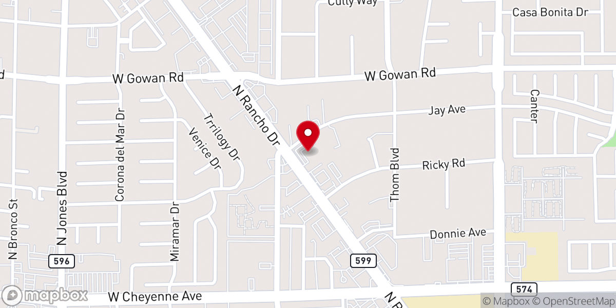 Map showing location of One Body in Christ Christian Church