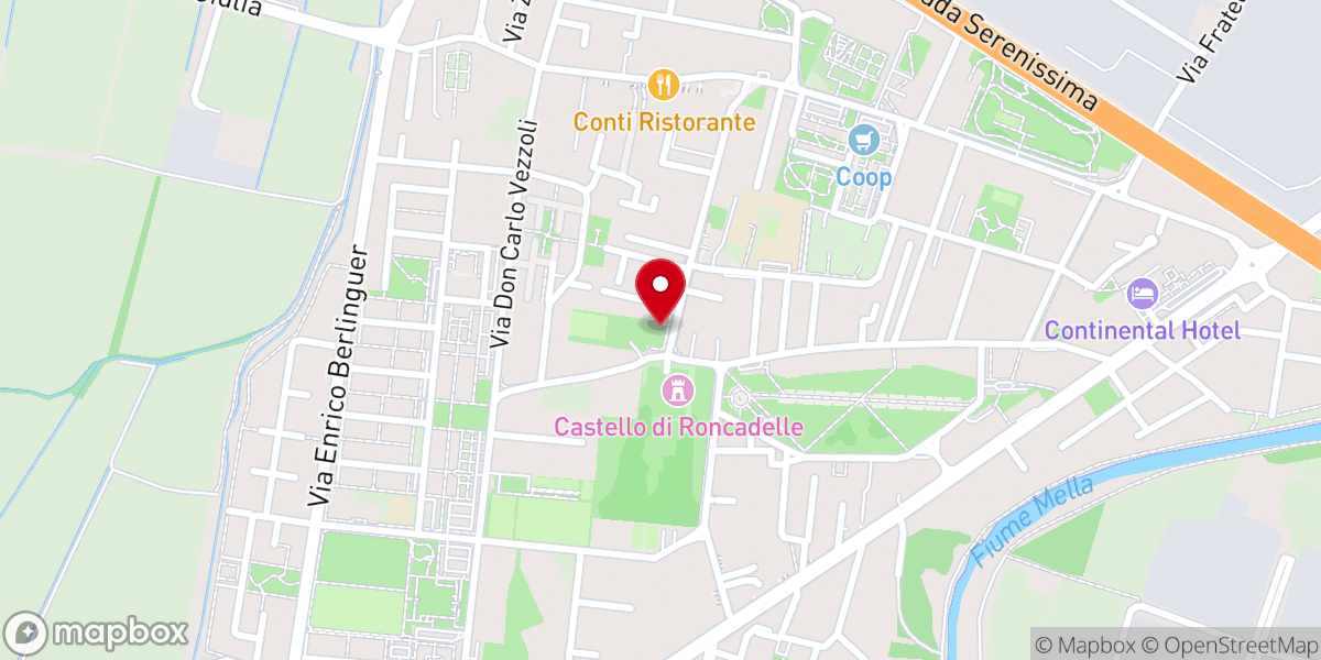 Map showing location of Oratorio Parrocchiale S. Luigi Gonzaga