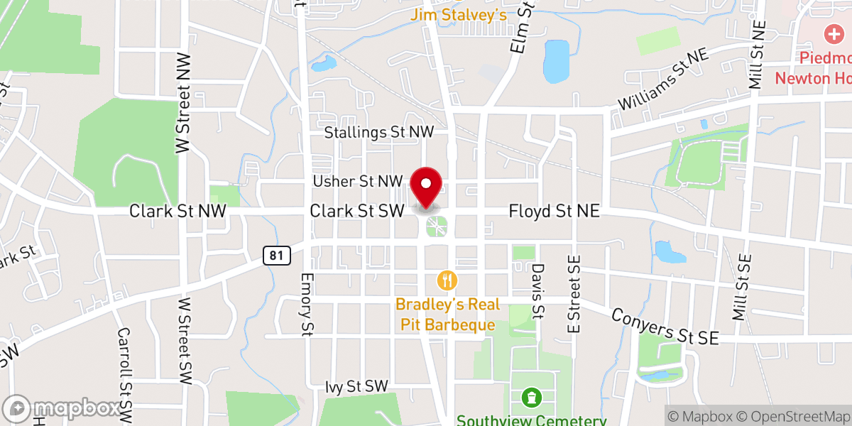 Map showing location of Good Hope Baptist Church Inc