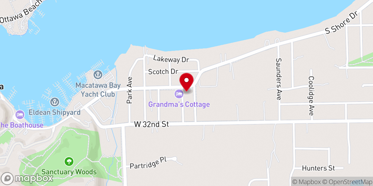 Map showing location of Embody Christ Fellowship