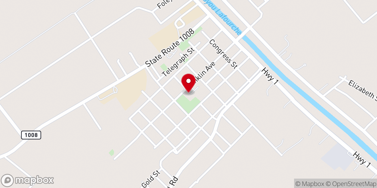 Map showing location of St Anne/Assumption Catholic Church Office