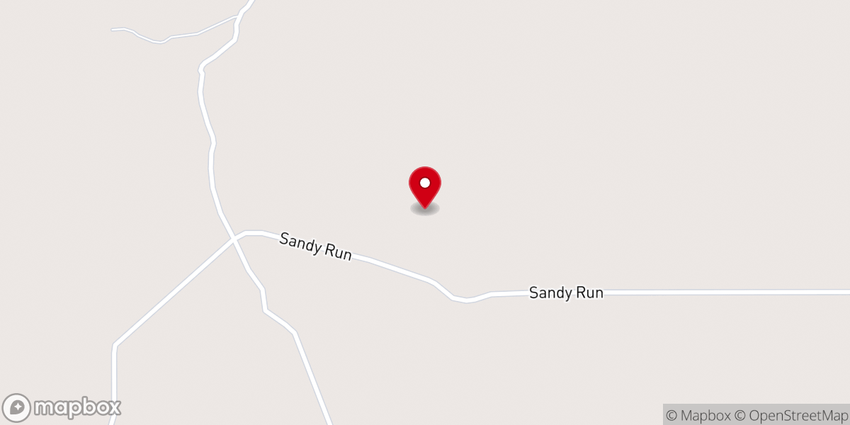 Map showing location of Dawson Farms