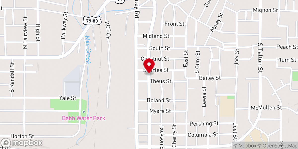 Map showing location of House of Peace Ministries