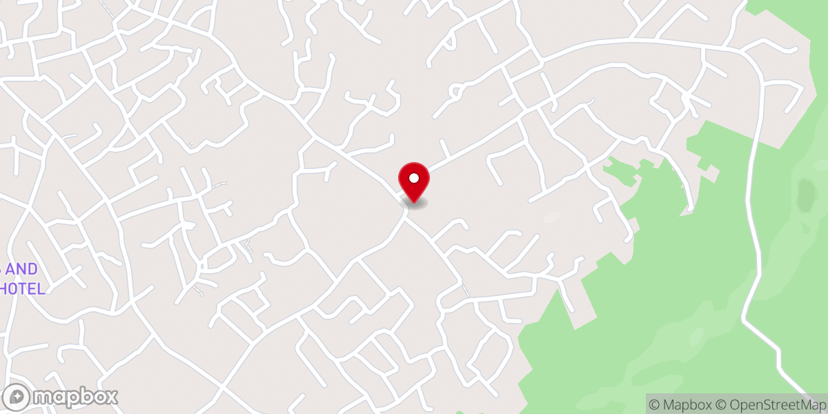 Map showing location of King of Glory Presbyterian Church of Ghana