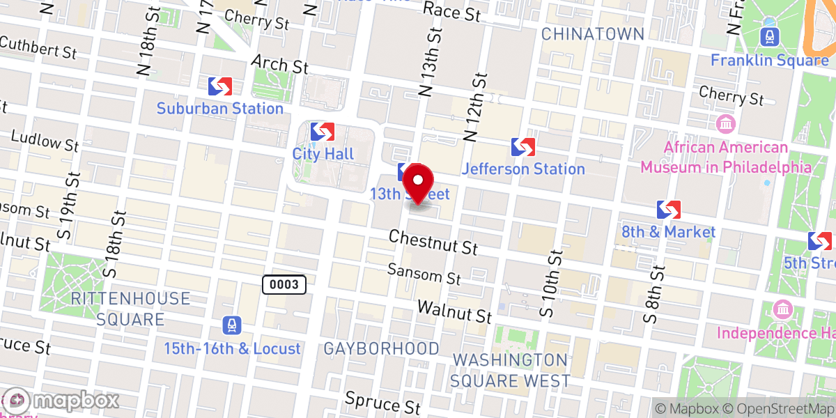 Map showing location of St. John the Evangelist Roman Catholic Church